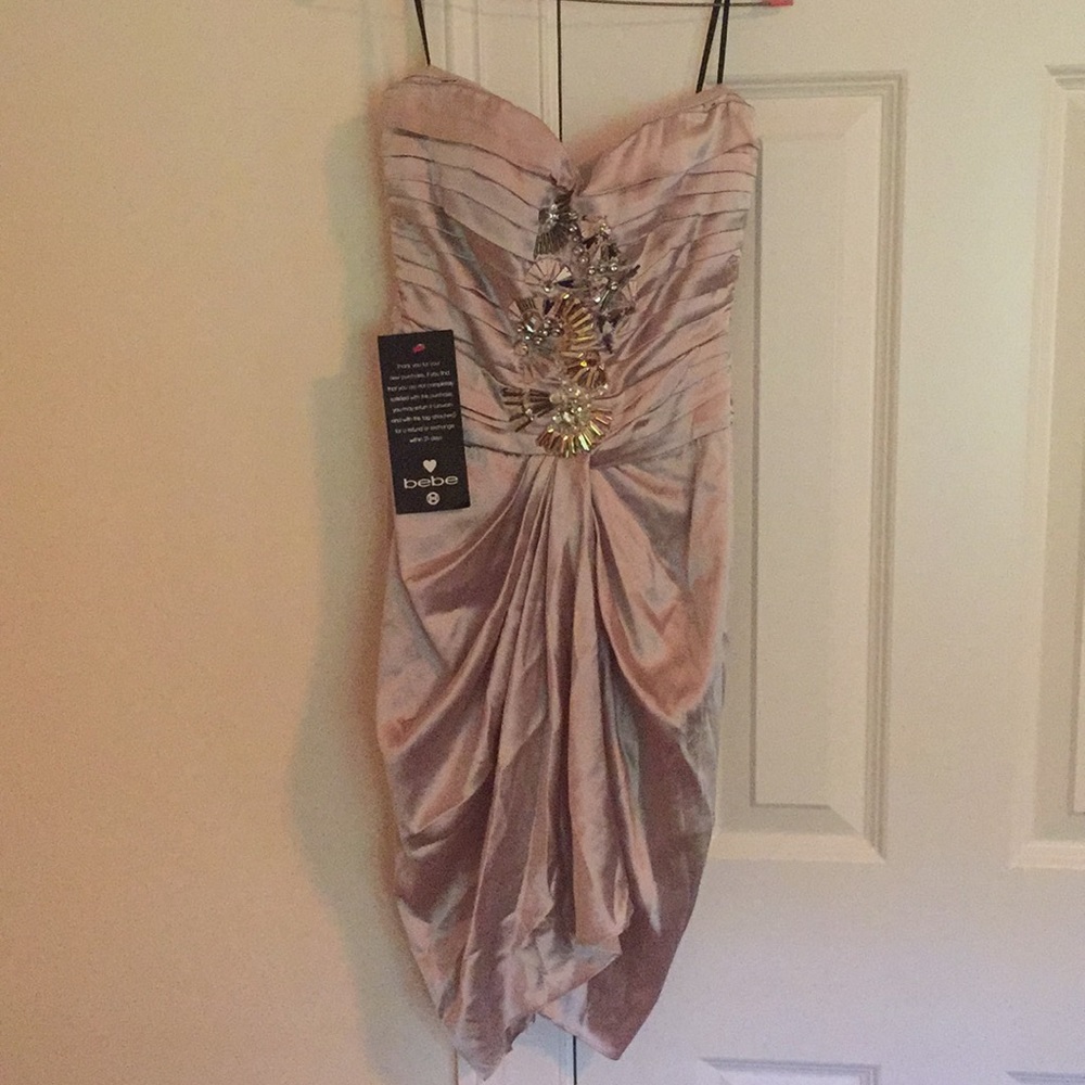 NWT Strapless dress from Bebe